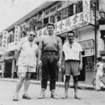 1956---Tournage-à-Saïgon---Patrouille-de-Choc---Mimile-(au-centre)