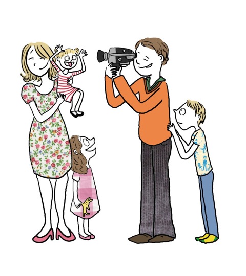 Illustration Marie Lemé - film de famille